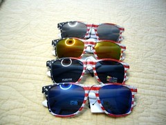 Men’s Sunglasses USA Patriot American Flag Flex Hinged Women’s Sunglasses WF01