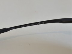 Oakley Whisker Polarized Sunglasses OO4141-1160 Satin Black/Prizm Deep Water EUC