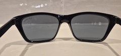 Bolle 527 Acrylex Blue Marble Textured Frame Sunglasses 1980’s-1990’s SCHWEPPES