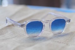 Johnny Depp blue gradient sunglasses Men outdoor blue Sun Glasses women glasses
