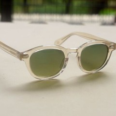 Men green yellow gradient sunglasses women johnny depp green polarized sunglass