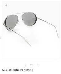 DIROCCO Silverstone Penmann 18K Gold & Titanium Aviator Sunglasses