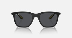 Ray-Ban RB4433M Scuderia Ferrari Matte Black/Dark Grey 54 mm Sunglasses