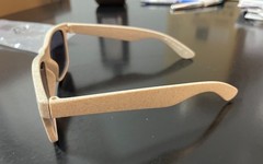 LGBT Pride Basic Malibu Style Sunglasses UV400 Beige / White