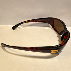 Bollé Copperhead 11229 GL Wrap Polarized Sunglasses Tortoise Brown Lens