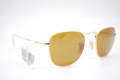 NEW RAY-BAN RB 3857 9196/33 GOLD BROWN AUTHENTIC FRAME SUNGLASSES 51-20