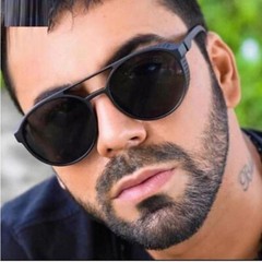 Stylish Round Steampunk Sunglasses UV 400 Protection Side Shield Shades Retro