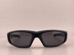 Smith Optics Hudson Sunglasses Black Wrap Made In Italy 63-18-135mm