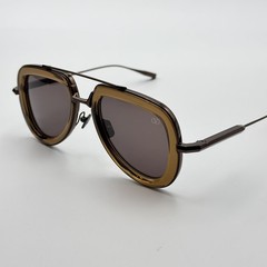 Valentino Sunglasses V-LSTORY-VLS-129D Brown Aviator Frame Brown Lens 50mm NEW