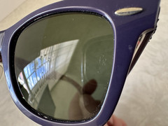 Ray Ban Wayfarer Sunglasses RB 2140 1020 Purple Floral Prints Pattern