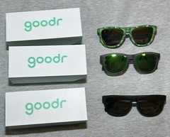 Set Of 3 Goodr Sunglasses Talk Celtic To Me Whiskey Shot With Satan Polarized