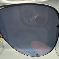 Quay x Desi HIGH KEY 111 Sunglasses Metal Aviator Red Orange Mirror Lens