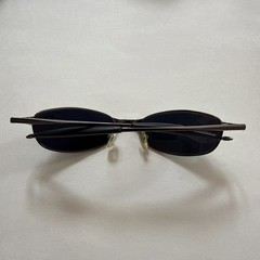 Vintage Oakley Sunglasses Made in USA FD021 Oval Wire Tap Frame Mirrored Lens