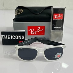 RB4165 Ray-Ban BLACK/GRAY JUSTIN Unisex Sunglasses {RB4165 54-16 145MM}