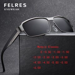 Classic Metal Myopia Nearsighted Glasses For Men Women Driving Sunglasses UV400