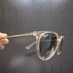 🔥BRAND NEW Ray-Ban RB4171 Erika 6742/11 Pink Frame Black Tinted Sunglasses