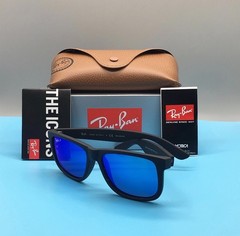 RB4165 Ray-Ban Gray JUSTIN Unisex Sunglasses {RB4165 54-16 145MM} ROT-001