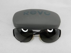 Men’s Revo Black Metal Sunglasses – 3065 001/J7 64■17 125