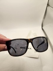 Brand New Diesel Sunglasses DL0187 HAVANA Translucent Flake 56N 57-17-145 3