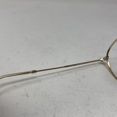 Ray-Ban ITALY ROUND RB3447 001 50-21 GOLD SUNGLASSES FRAME ONLY FG35