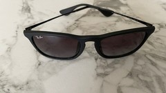Ray.Ban RB4187-F Sunglasses CHRIS 622/8G 54-18 -145 3N Brown Gradient/Black – FS