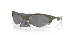 NEW Oakley PLANTARIS Sunglasses OO9437-0763 Matte Moss Green W/ PRIZM Grey Lens