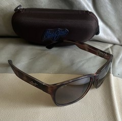 Maui Jim Sunglasses Mixed Plate MJ721-10MR Matte Rubberized Tortoise HCL Bronze