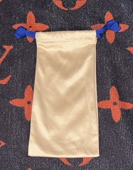 Authentic Louis Vuitton empty sunglasses dust bag .