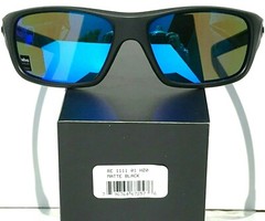 NEW Revo JASPER Black Matte POLARIZED Blue Crystal Glass Sunglasses 1111 01 H2O