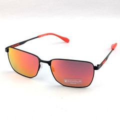 Spyder Men’s Sunglasses Graphite Metal Grey Lens Full Rim Oval Frame SP6027 001
