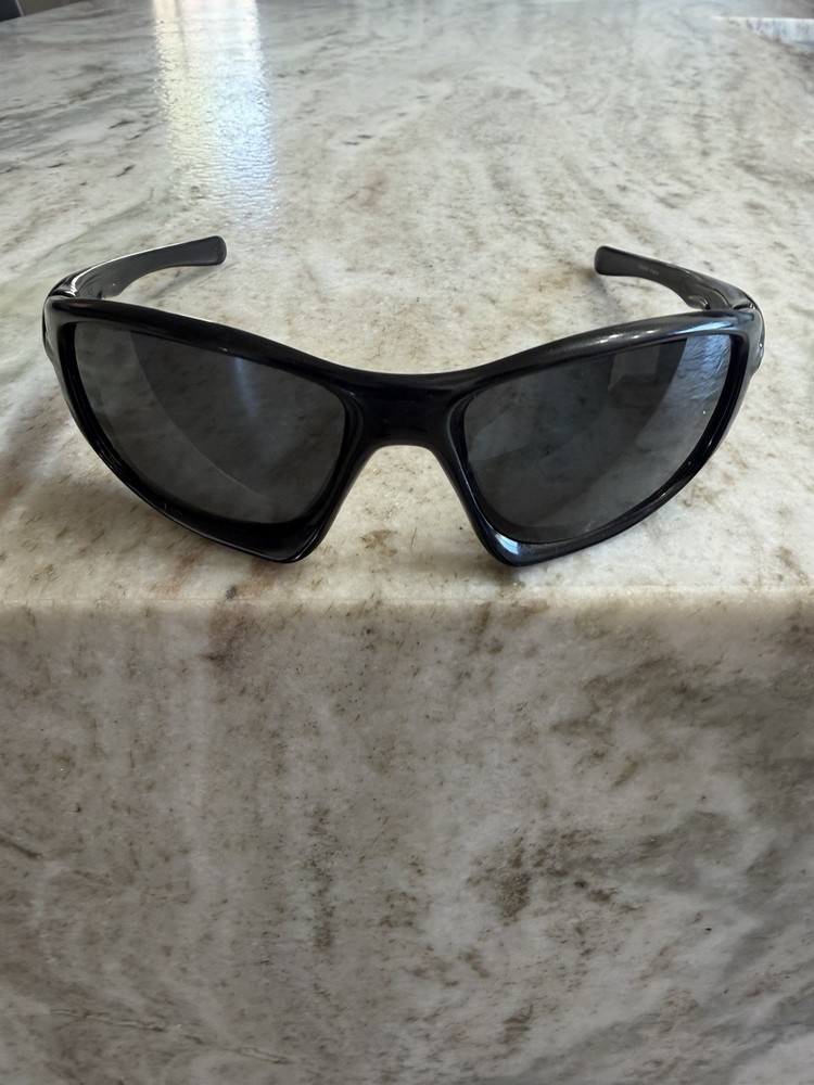 Oakley Ten X Sunglasses Glossy Black Frame Black Lenses Made in USA Rare