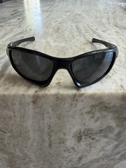 Oakley Ten X Sunglasses Glossy Black Frame Black Lenses Made in USA Rare