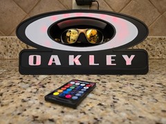 3D Printed Oakley Style Foundation Trophy X-Metal LED Sunglasses Display Stand