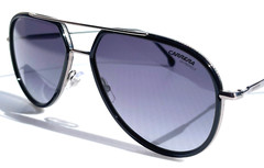 NEW CARRERA Polished Gunmetal Black Frame Gradient Black Sunglass 295/S 8079O