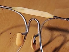 Vintage UNKNOWN BRAND Men`s 55mm Aviator Sunglasses SILVER FRAMES ONLY