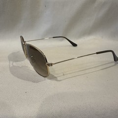 Ray Ban Cockpit Light Brown Gradient Aviator Unisex Sunglasses RB3362 001