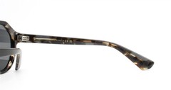 Dolce Gabbana Aviator Sunglasses DG 4452F 3403/87 Black on Gray Havana w/case