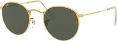 RAY BAN ROUND METAL SUNGLASSES UV PROTECTION 50 MM LEGEND GOLD GREEN RB3447