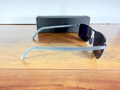 Genuine Porsche P8640 Sunglasses Men’s Gunmetal/Polarized Grey Square Shape 59mm