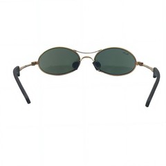 Vintage Ray-Ban Orbs W2178 B&L USA Gold Oval G15 Sunglasses Case Paperwork Mint