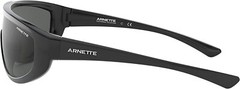ARNETTE mens An4264 Clayface Sunglasses, Black/Grey, 30 mm US