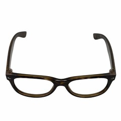 Ray-Ban RB232 New Wayfarer Brown Sunglasses 55mm 18mm 1145mm – MISSING LENSES