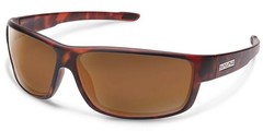 Suncloud Voucher Polarized Tortoise Sport Wrap Sunglasses – S-VCPPBRTT