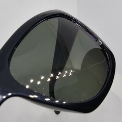 Ray Ban Sunglasses RB4194 601/9A 53MM Nylon Black Frame Polarized Green Classic