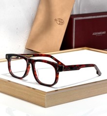 Jacques Marie Mage DEWITT Eyeglasses Red Tortoise 58-19-147mm With Case