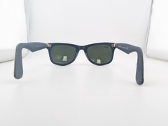 Ray-Ban Sunglasses, Wayfarer RB 2140 6061/40 3N Matte Blue, 50-22-150, Italy