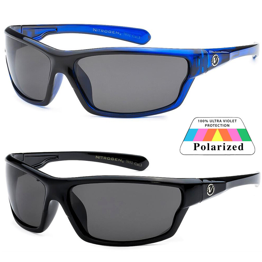 Nitrogen Polarized Sunglasses Mens Sport Running Fishing Golfing Driving Glasses