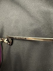 Cartier CT0110S 011 Pilot Aviator Sunglasses Ruthenium Gray 60-14 New Box