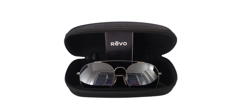 Revo Photochromic Polarized Satin Gunmetal Helix 1045 00