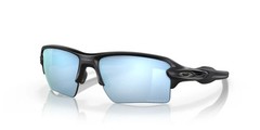 Oakley Flak 2.0 XL Matte Black / Prizm Deep Water Polarized Lenses OO9188-58 NEW